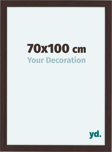 Your Decoration - Fotolijst 70x100 cm - MDF - Eiken Donker - Como