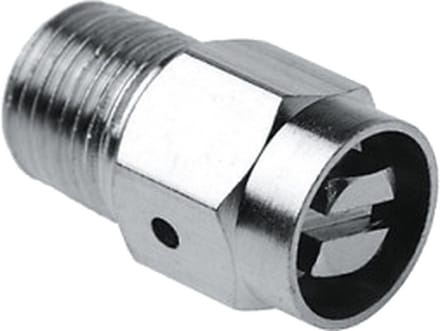 Bonfix ontluchter messing vernikkeld 1/8 inch buitendraad R