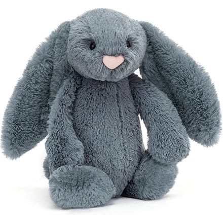 Jellycat knuffel Bashful bunny dusky blue
