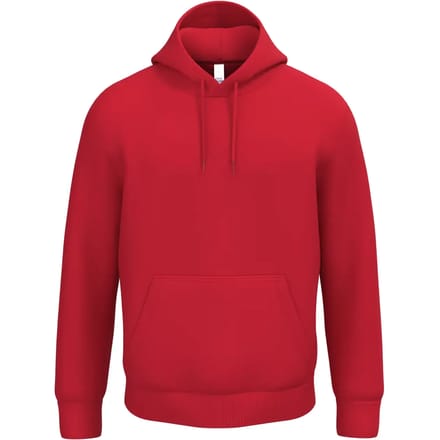 iDeal Basic Brand Uniseks sweater met capuchon IB402 - Ideal Red - M
