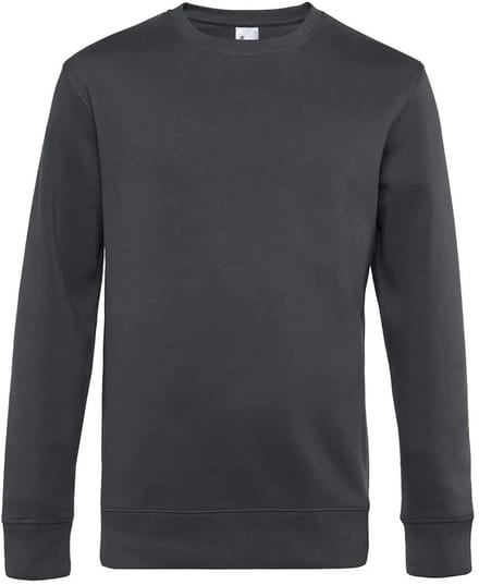 Sweater met ronde hals B&C King
