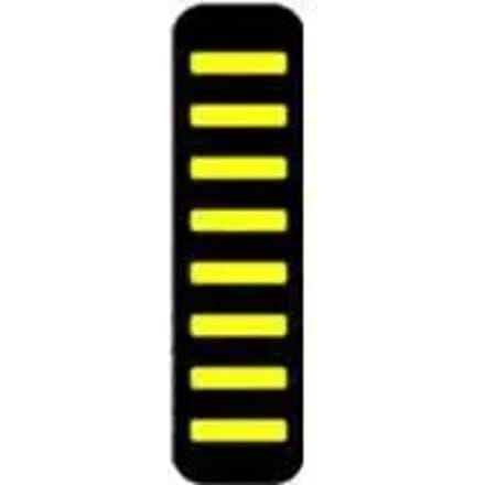 ProGuard Cable Tie - Front - Sticker - Max Protection - Yellow