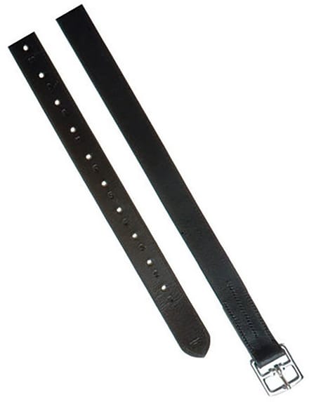 Hispano Hipica English Stijgbeugelriemen Zwart 29 x 155 cm