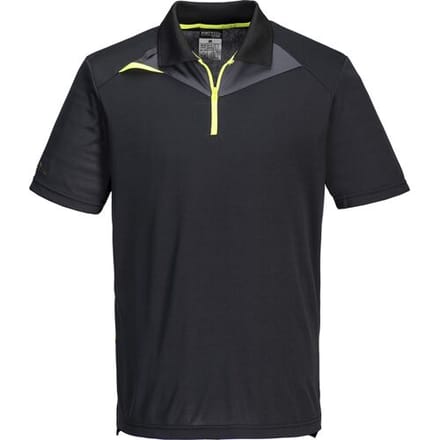 Portwest PW2 Hi Vis polo K/M DX410 - Zwart - M