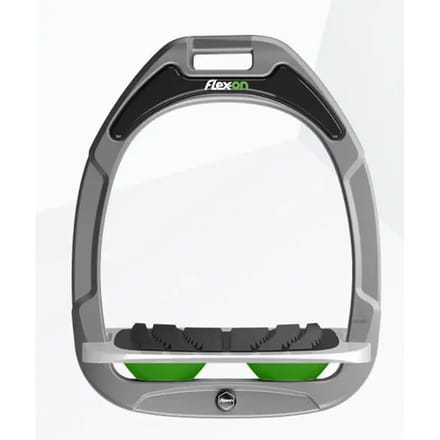 Verstelbare Grip Aluminium/Grijs/Groen Flex-On Green Composite