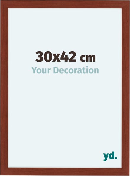 Your Decoration - Fotolijst 30x42 cm - MDF - Kersen - Como