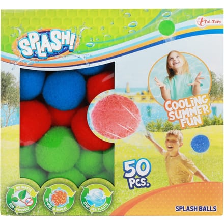 Splash - Super Splashballen - 50 stuks - Ø5cm - Milieuvriendelijk