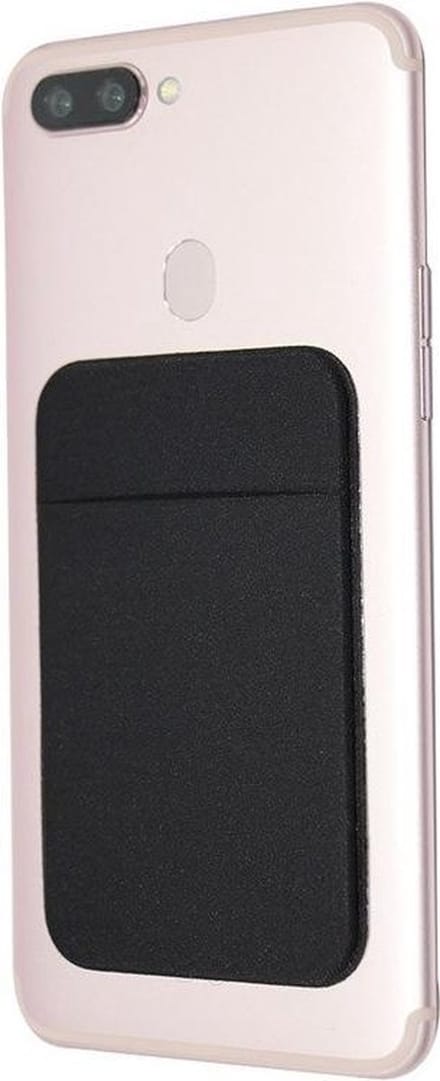DrPhone SWCC1 – Mobiele Telefoon Portemonnee – Hoesje - Card Case – Elastisch - 10 Pasjes -  Zwart