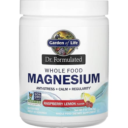 Dr. Formulated Whole Food Magnesium - Raspberry Lemon – (198,4 g)