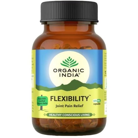 Souplesse (60 gélules, 325 mg), Flexibilité, Organic India brown
