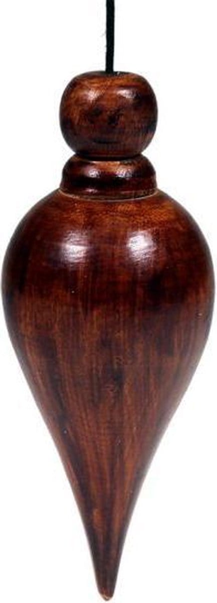 Pendel hout druppelvorm - 7 - 14 - Hout