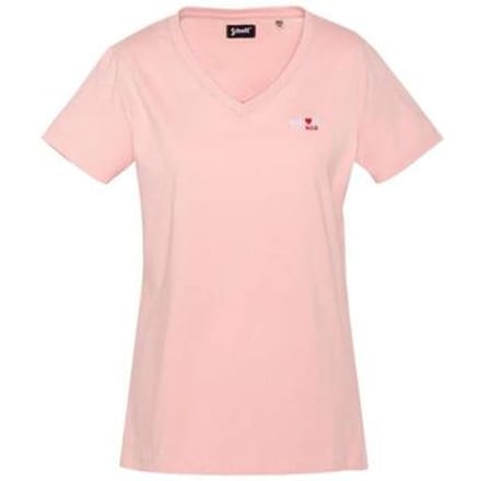 T-shirt Schott TSBRODEDW