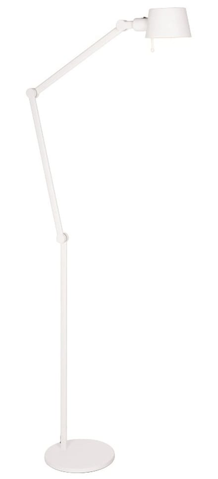 Freelight Vloerlamp Sovrano Wit 1 Lichts 2 Armen