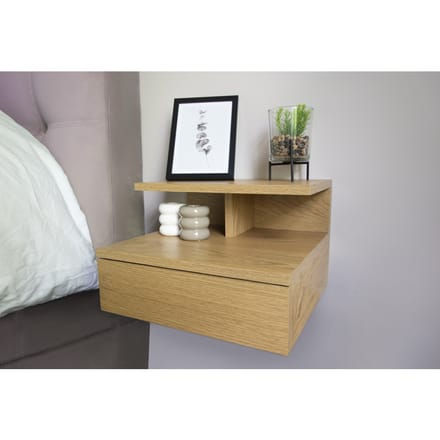 Milton & Oldbrook Zwevend Nachtkastje Alicante Hout