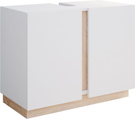 Vicco Gloria Wastafelonderkast – 70.4 x 55.5 cm met 2 deuren Wit