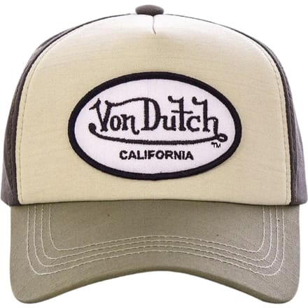 Von Dutch - Snapback Baseball Cap TOI1 | One Size | Verstelbaar | Druksluiting - Beige