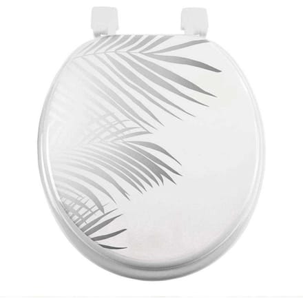 Wc-bril Silver Leaves White