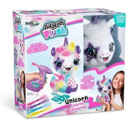 Airbrush - Pluche Eenhoorn - 2507411