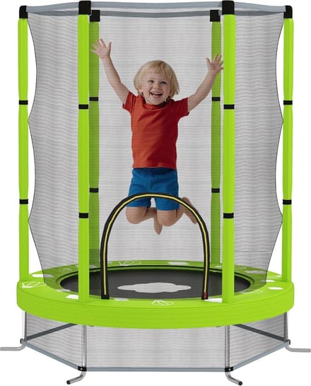 Kindertrampoline met Veiligheidsnet voor Binnen en Buiten