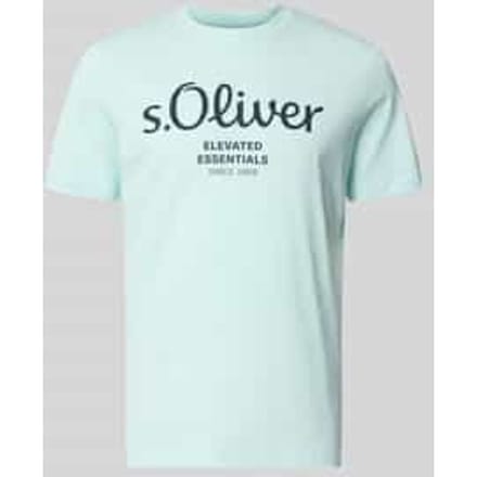 regular fit T-shirt van puur katoen