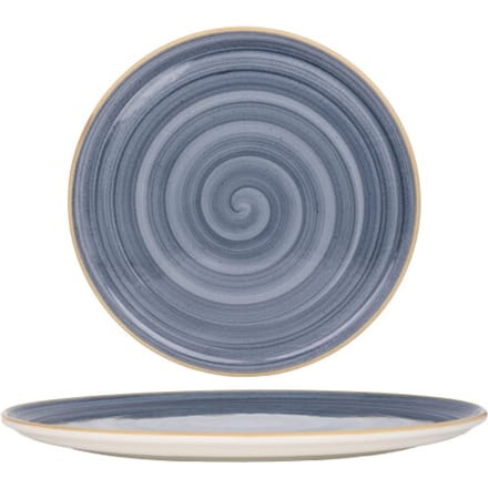 Bonna Pizzabord - Aura Dusk - Porselein - 32 cm - set van 2