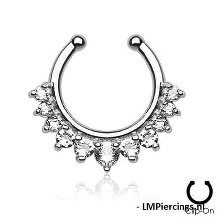 Fake piercing chirurgisch staal - LMPiercings