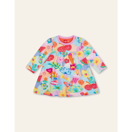 Oilily Ditje Jurk- maat122/7yr Prism Roze