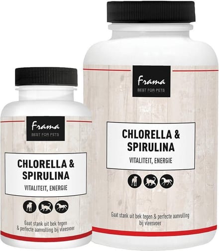 Chlorella & Spirulina Frama 500 tabletten
