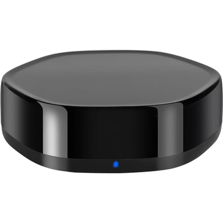 YRC12 IR RF Afstandsbediening Smart Home WiFi Afstandsbediening Infrarood Radiofrequentie Slim Leven zwart