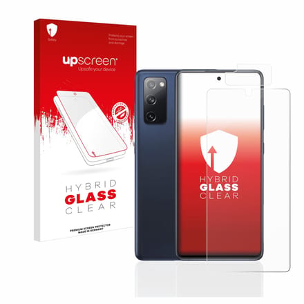 upscreen - Screenprotector voor Samsung Galaxy S20 FE (Voor+Camera) - Folie Beschermfolie Beschermglas transparant