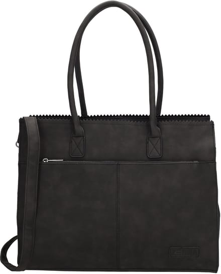 Zebra Trends Noa Laptoptas 15,6 inch (34.5x19.4 cm) - Zwart