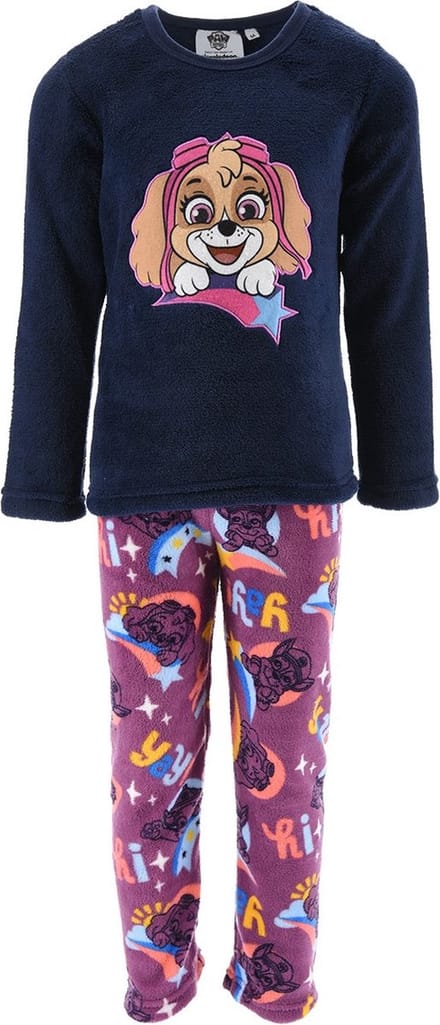 Paw Patrol Pyjamaset Fleece Meisjes Maat 104
