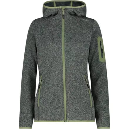 Dikke gebreide hoodie dames CMP Knit-Tech