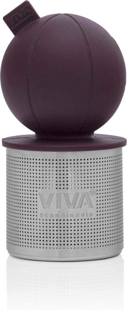 Viva Scandinavia Infusion Drijvend Thee-ei - 3.8x8 cm - Bordeaux