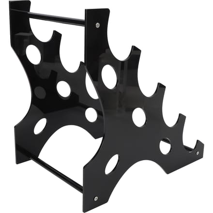 Support d'Épée en Acrylique 4 Niveaux Support d'Épée de Bureau Polyvalent pour la Maison black