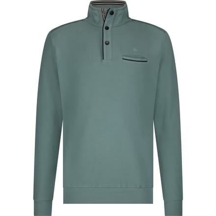 Fellows United Pullover half zip jacquard Mint green (51.2611 - 175)