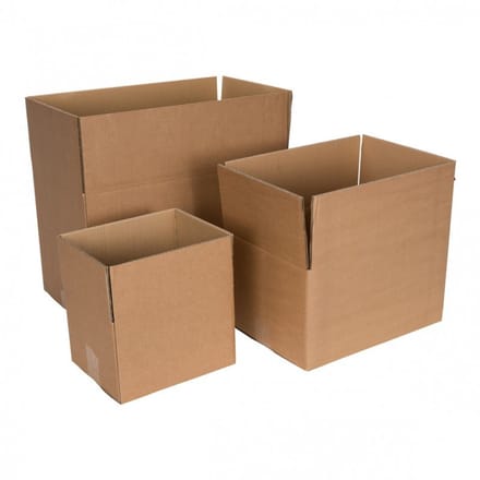 Kartonnen dozen enkelegolf 350 x 250 x 330 mm | 30 stuks