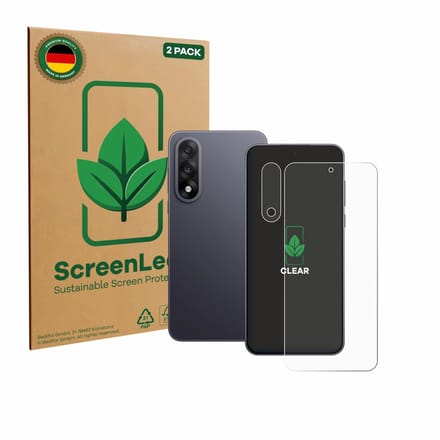 2 Stuks Screenprotector voor OnePlus Nord 5 (Voor+Camera) - Hoogwaardige Beschermfolie transparant