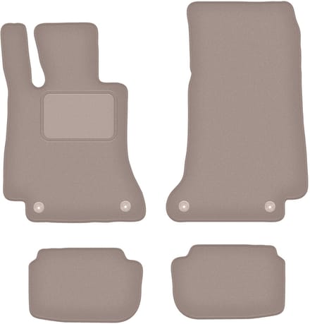 Wielganizator WLG-CARLUX - Automatten Set - Beige - Mercedes E W213 Coupe 2015+