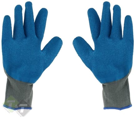 Werkhandschoen, PU Flex, Blauw rib