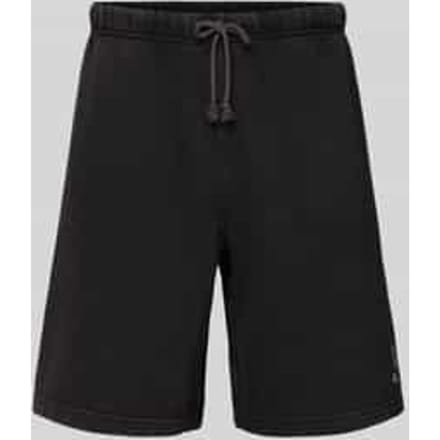 Regular fit bermuda met labelstitching