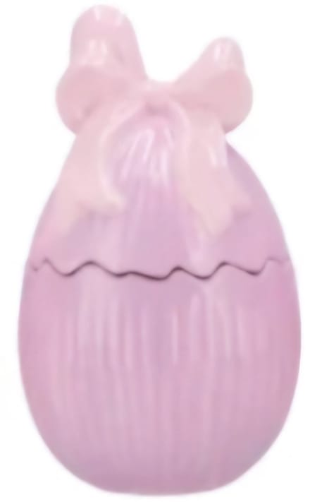 Easter happy dreamy purple bowl egg 10x10x16cm - Pasen - Paasei