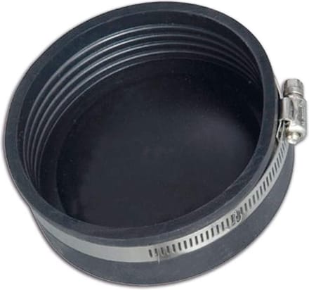 Evolution Aqua - Flexibele Eindkap 4" – 115-102 mm
