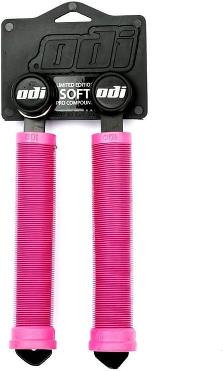 Handvatten Set - Stuur Grips - Fietsen Onderhoud - Versterkte Eindes - 160mm Lengte - Roze