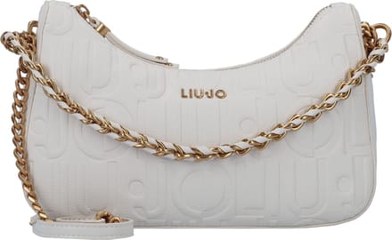 LIU JO Schoudertas Adonide ECS Hobo Bag Cream Crème