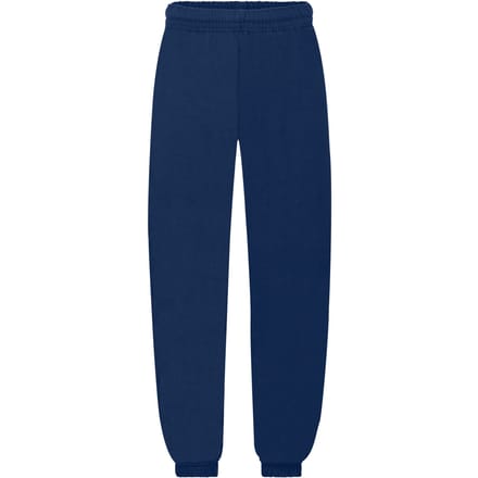 Fruit of the Loom Joggingbroek met elastische zoom voor kinderen/Kinderen (Marine)