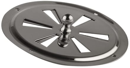 ventilatierooster 128mm afsluitbaar