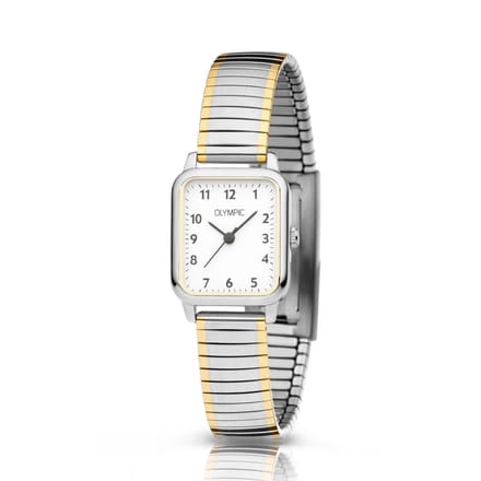 Olympic OL26DSS142B BRITT - Horloge - Staal - Bi-color - 20-23mm