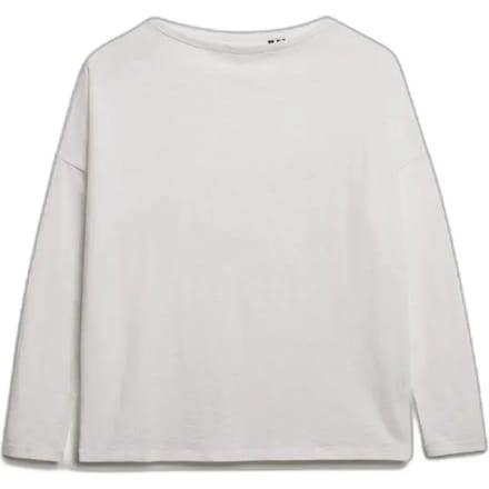 V-hals T-shirt met lange mouwen voor dames Superdry