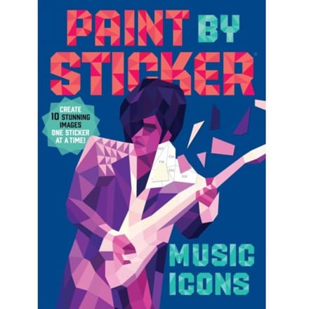 Paint By Sticker: Music Icons - Paint By Sticker - Workman Publishing